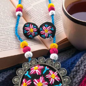 Fabric Jewellery Set